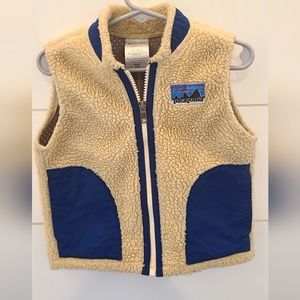 Retro Patagonia Kids Vest - Size 18M
